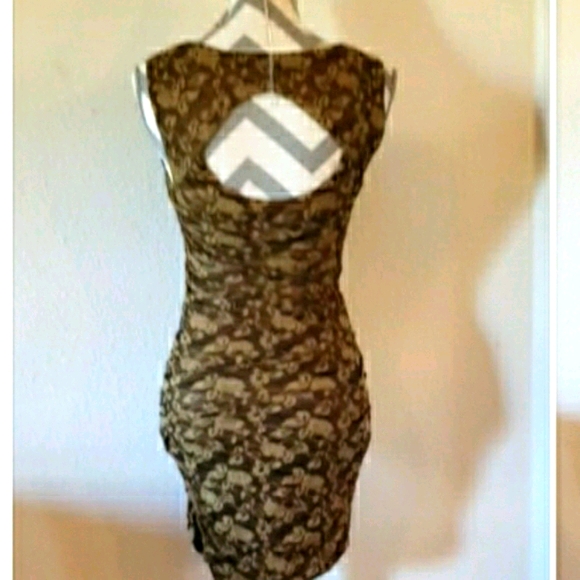 FREE PEOPLE MINI STRETCH DRESS SIZE S - Picture 4 of 8